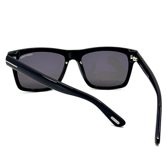 New, TOM FORD Buckley-02 Sunglasses TF906-N 01A Authentic - Picture 11 of 12
